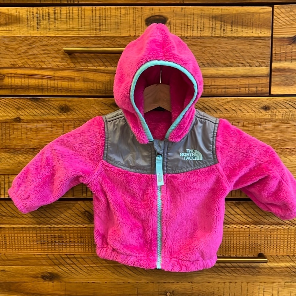 The North Face Oso Hooded Fleece Jacket - Baby Girls'